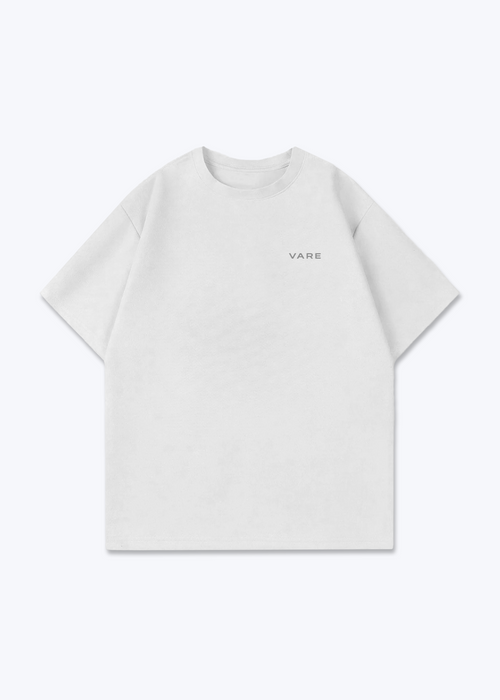 Oversized Shirt - White Front (Designed)
