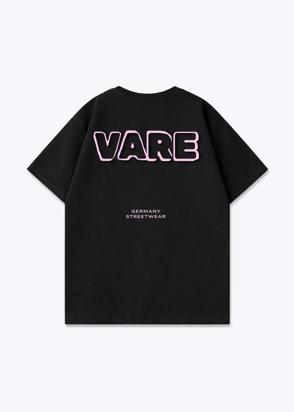 Oversized Shirt - Black Back (Designed)