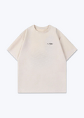 VARE Oversized Shirt - Signature backprint - Beige Front (Designed)