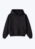 VARE Clean Graphic Hoodie - Signature backprint - Black Front (Designed)