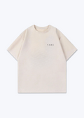 VARE Clean Graphic tee - Beige Front (Designed)