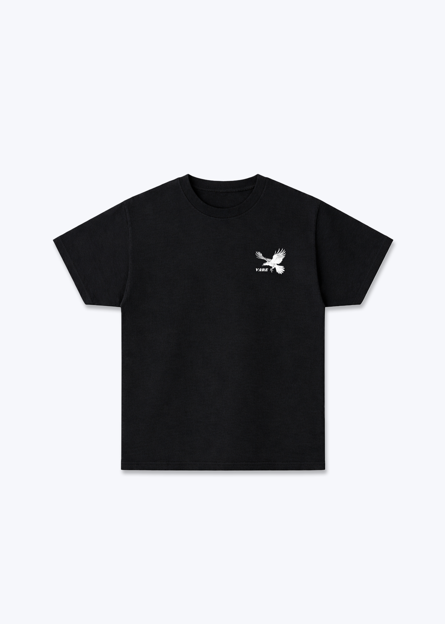VARE GROWTH IS SILENT Regular Shirt - Black Front (Designed)