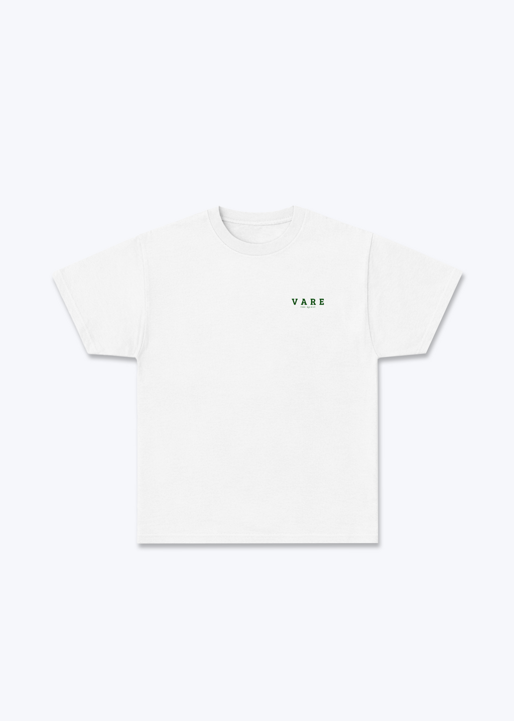 VARE Quest Graphic Regular trr - White Front (Designed)