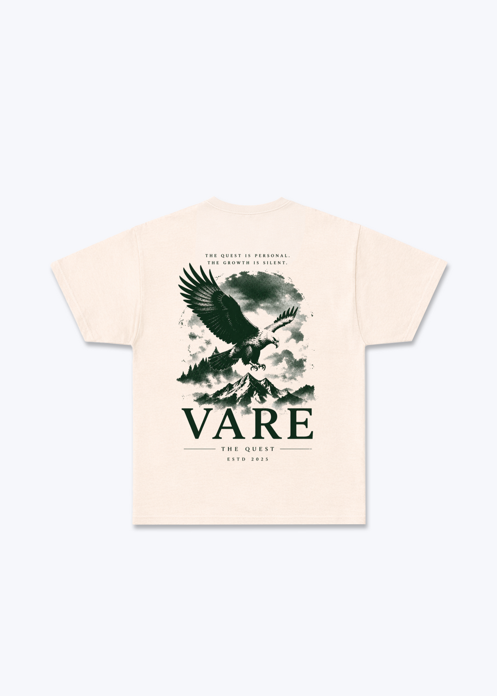 VARE Quest Graphic Regular trr - Beige Back (Designed)